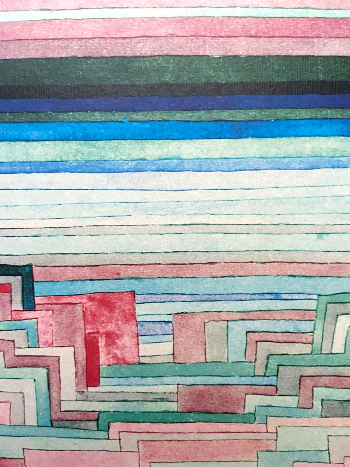 Paul Klee Lithograph 1954 Mourlot Coa Signed Cataloged Rare