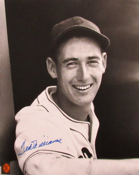 Ted Williams Hof Signed/Autographed 16X20 B/W