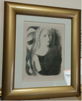 Ludmila Jirincova Signed Lithograph Woman