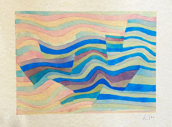 Paul Klee Lithograph Coa Numbered Pencil Stamped Certified
