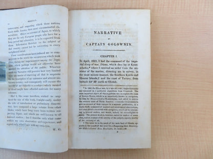 Vasilii Mikhailovich Golovnin "Narrative Of My Captivity In Japan" First Edition