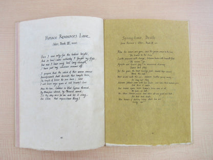 Edmund Blunden "Eastward" Signed Ed94/250 Blunden Poetry Publication Society