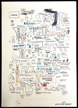 Jean-Michel Basquiat Lithograph