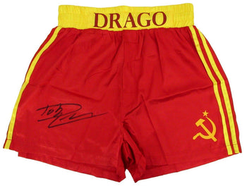 Dolph Lundgren Autographed Ivan Drago Rocky Iv