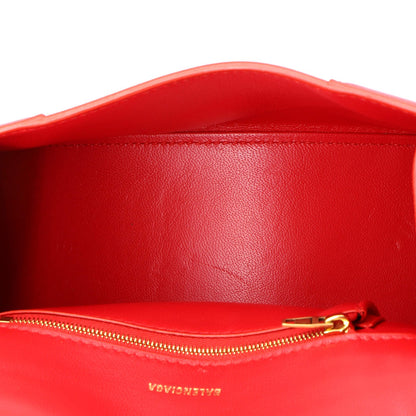Balenciaga Hourglass Top Handle Bag Leather Small