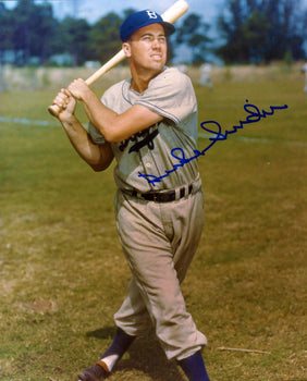 Duke Snider Autographed 8X10 Dodgers Photo