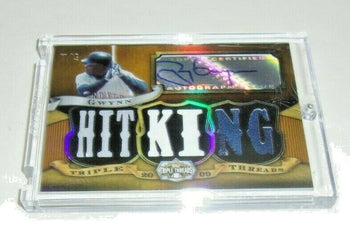 Tony Gwynn 2010 Triple Threads Game  Triple