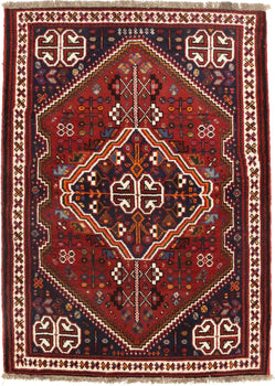 ft Handmade Wool Oriental Rug Tribal Design Boho Farmhouse Decor Carpet 3'5X5