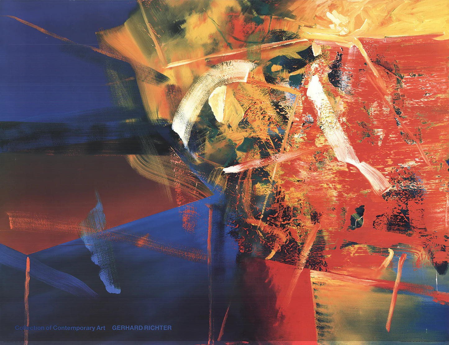 Gerhard Richter Tisch " Poster Contemporary