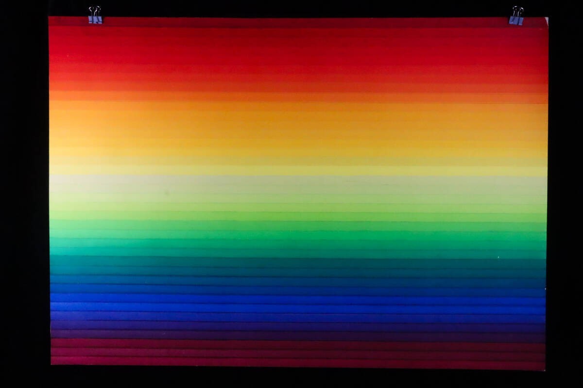 Rainbow Series Original Silkscreen 1966 Autographed 25 Ay O