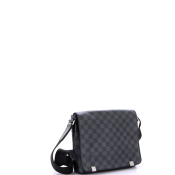 Louis Vuitton District Nm Messenger Bag Damier Graphite Pm
