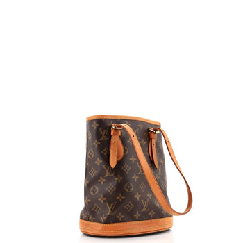 Louis Vuitton Petit Bucket Bag Monogram Canvas