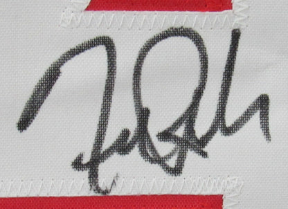 Frank Reich Signed/Autographed Bills Custom Football Jersey Jsa 160010