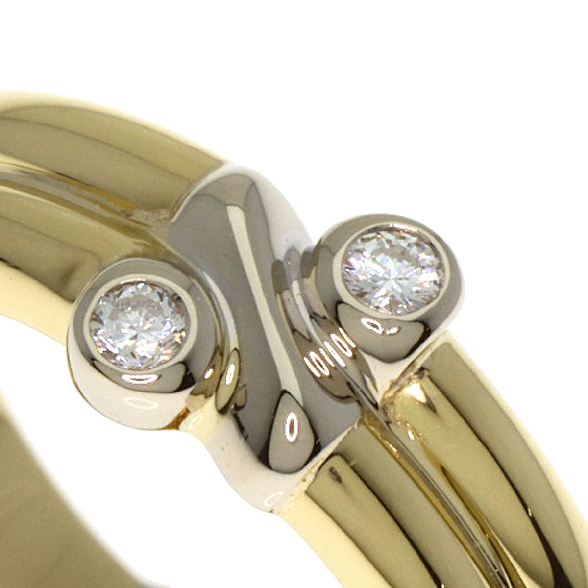 Tiffany&Co.   Ring Signature 2P Diamond K18