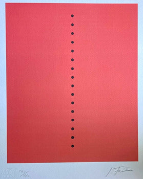 Lucio Fontana Lithograph 1978