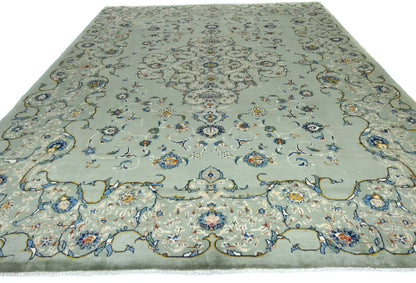 Vintage Hand-Knotted Oriental Rug 10X13 Ft