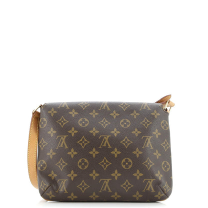 Louis Vuitton Musette Tango Handbag Monogram Canvas