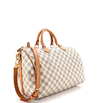 Louis Vuitton Speedy Bandouliere Bag Damier 35
