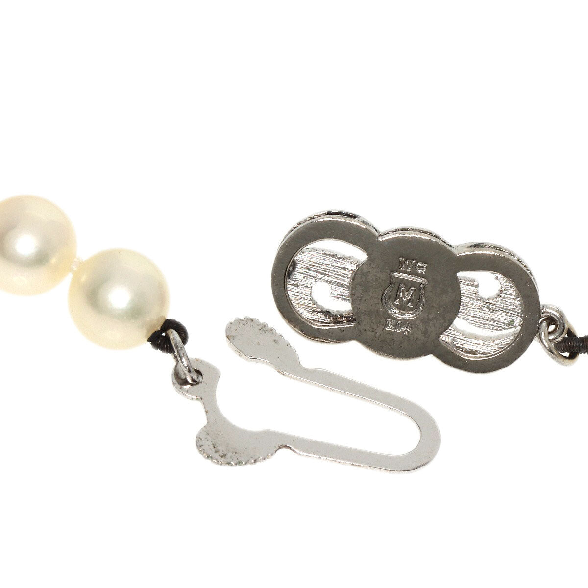 Mikimoto   Necklace Long Pearl K14 White Gold