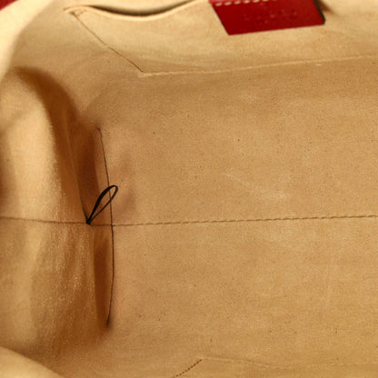 Gucci Ophidia Top Handle Tote Flora Gg Coated Canvas Small