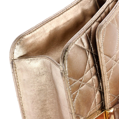 Christian Dior Miss Dior Promenade Pouch Cannage Quilt Lambskin Large