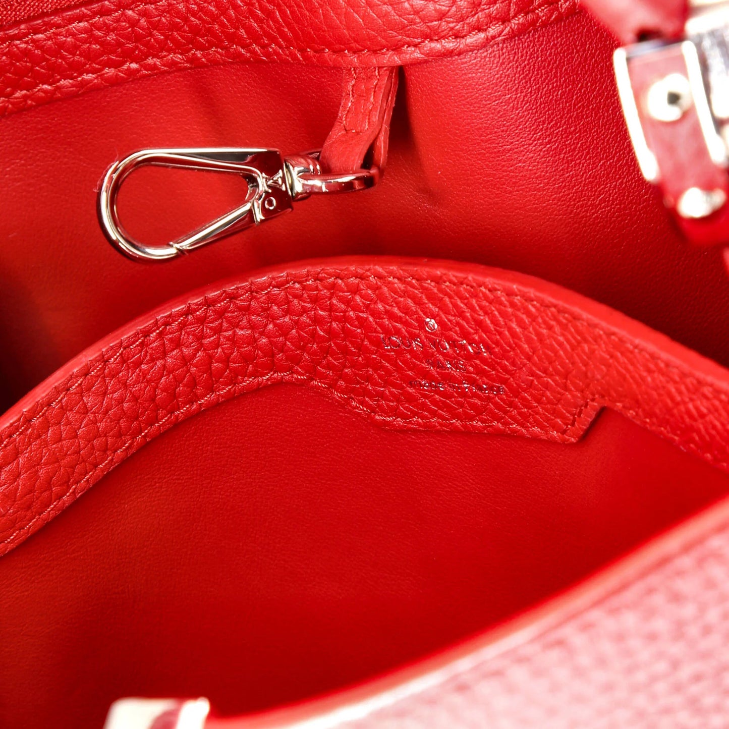 Louis Vuitton Capucines Bag Leather Pm