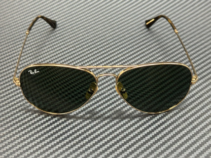 RAY BAN RB8089 926531 Arista Gold Green Titanium Unisex 58 mm Sunglasses