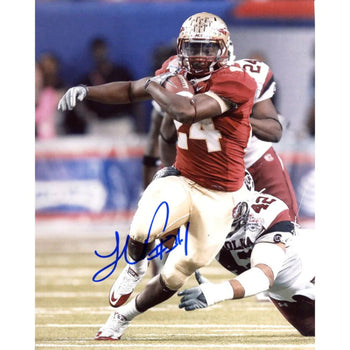 Lonnie Pryor Autographed Florida State Seminoles 8X10 Photo