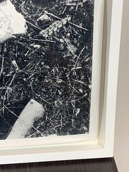 Geoffrey Hendricks "Flux Place Mat" 1973 Silk Screen On Cloth Fluxus Conceptual