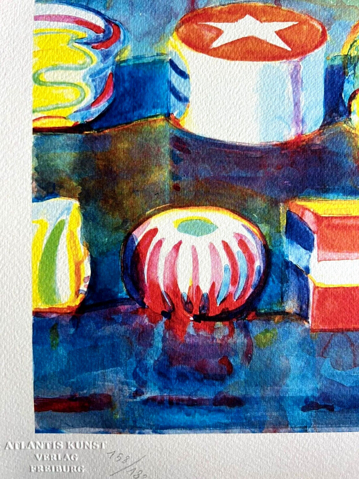 Wayne Thiebaud Lithograph