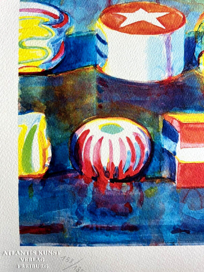 Wayne Thiebaud Lithograph