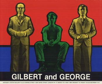 Gilbert & George Anthony D'Offay Gallery 