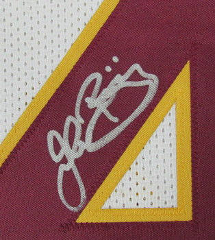 181130 John Riggins HOF Autographed Custom Football Jersey Redskins Beckett