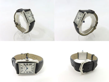 Cartier WSTA0042 Tank Must SM leather belt #048