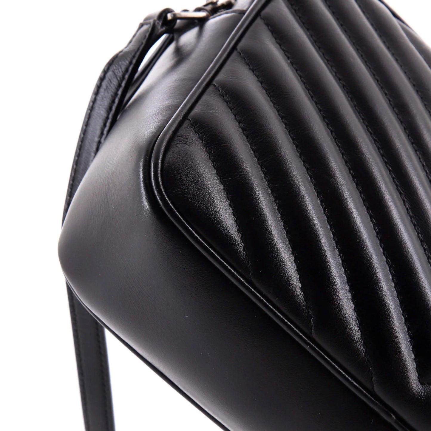 Saint Laurent Lou Camera Bag Matelasse Chevron Leather Small