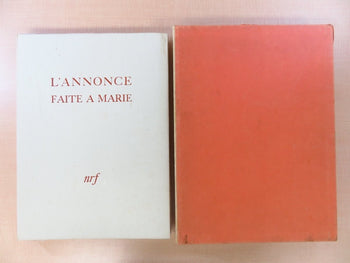 Paul Claudel L'Annonce Faite  Marie 1950 1St Edition Tremois Illustrations