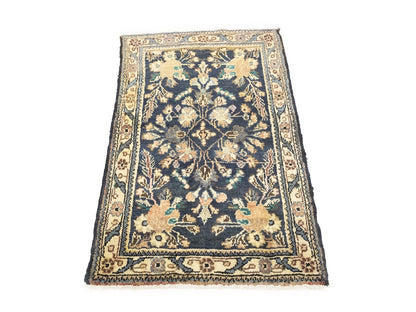 Handmade Vintage Tribal Oriental Rug Farmho
