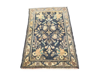 Handmade Vintage Tribal Oriental Rug Farmho