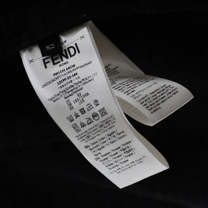 Fendi X Versace Fendace Men'S Button Up Jacket Denim