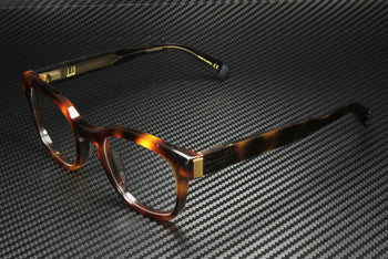 DUNHILL DU0003O 002 Brown Havana Rectangular 49
