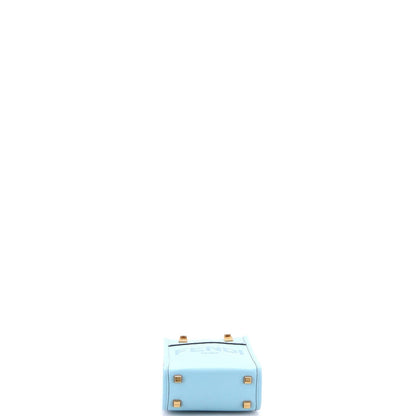 Fendi Sunshine Shopper Tote Leather Mini