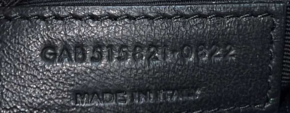 Saint Laurent Jamie Flap Bag Quilted Printed Silk Medium