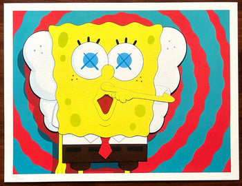 Kaws Lithograph Coa Numbered Limited Certified