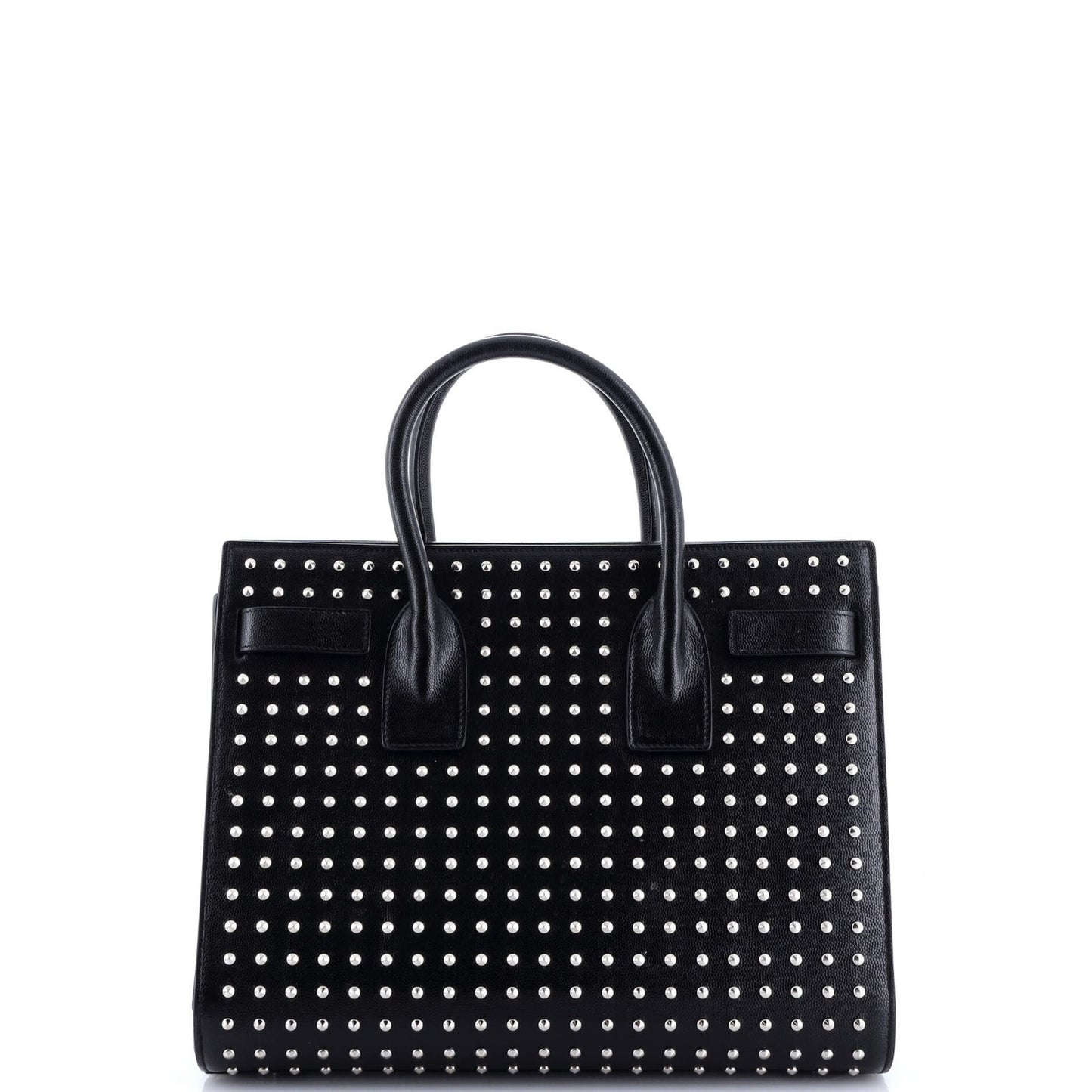 Saint Laurent Sac De Jour Bag Studded Leather Small