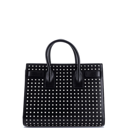 Saint Laurent Sac De Jour Bag Studded Leather Small