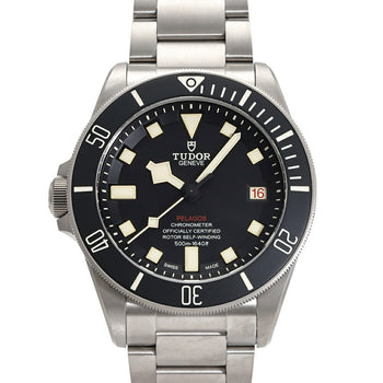 Tudor 25610Tnl-0001 Black Men'S Used Watch #61030