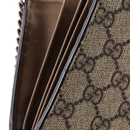 Gucci Dionysus Chain Wallet Gg Coated Canvas Small