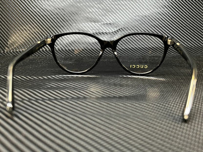 Gucci Gg0379O 001 Black Round 52 Mm Women'S