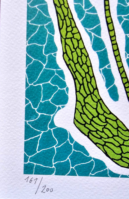 Yayoi Kusama Lithograph Mori Art Museum Coa Numbered A Hand Pencil