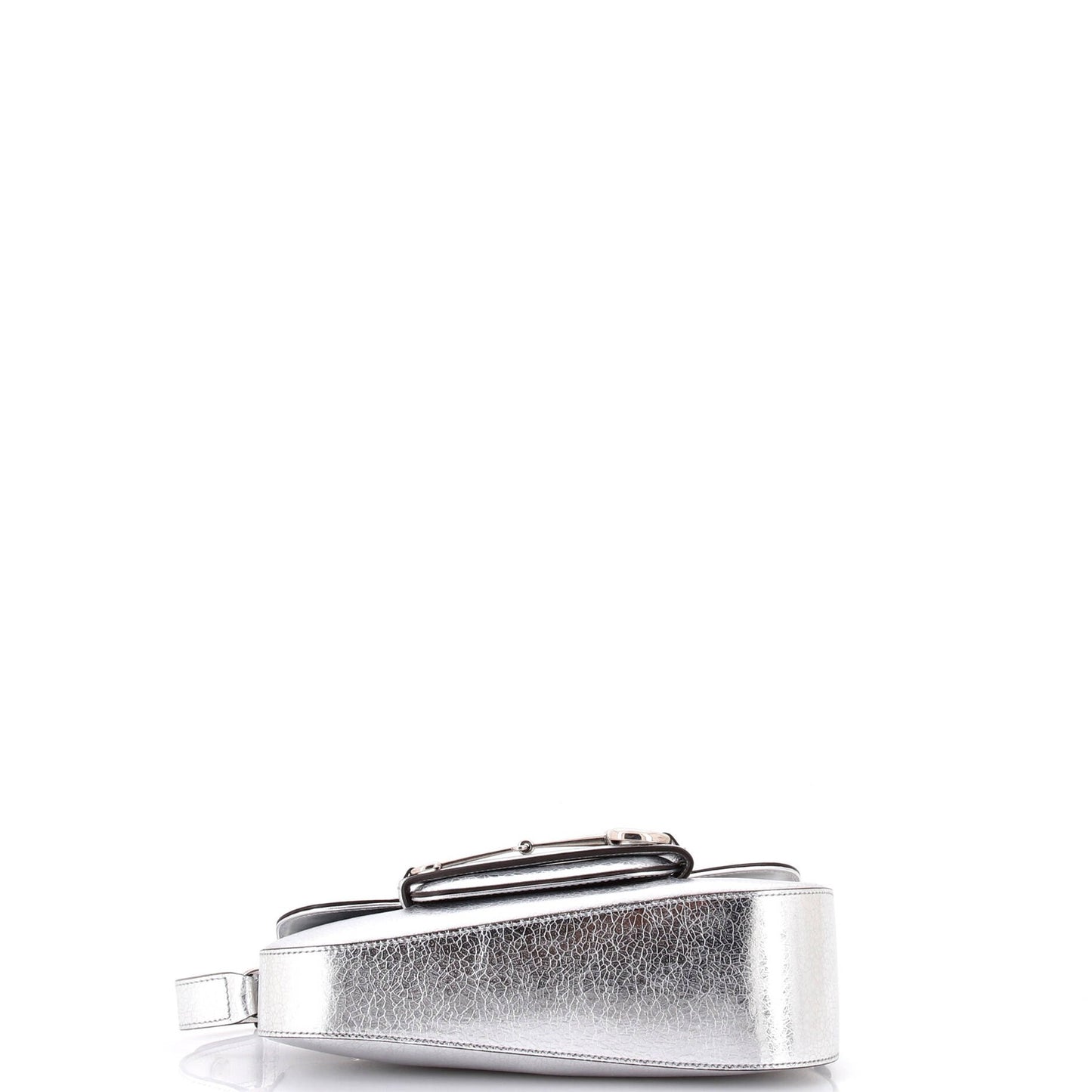 Gucci Horsebit 1955 Asymmetric Shoulder Bag Leather Small